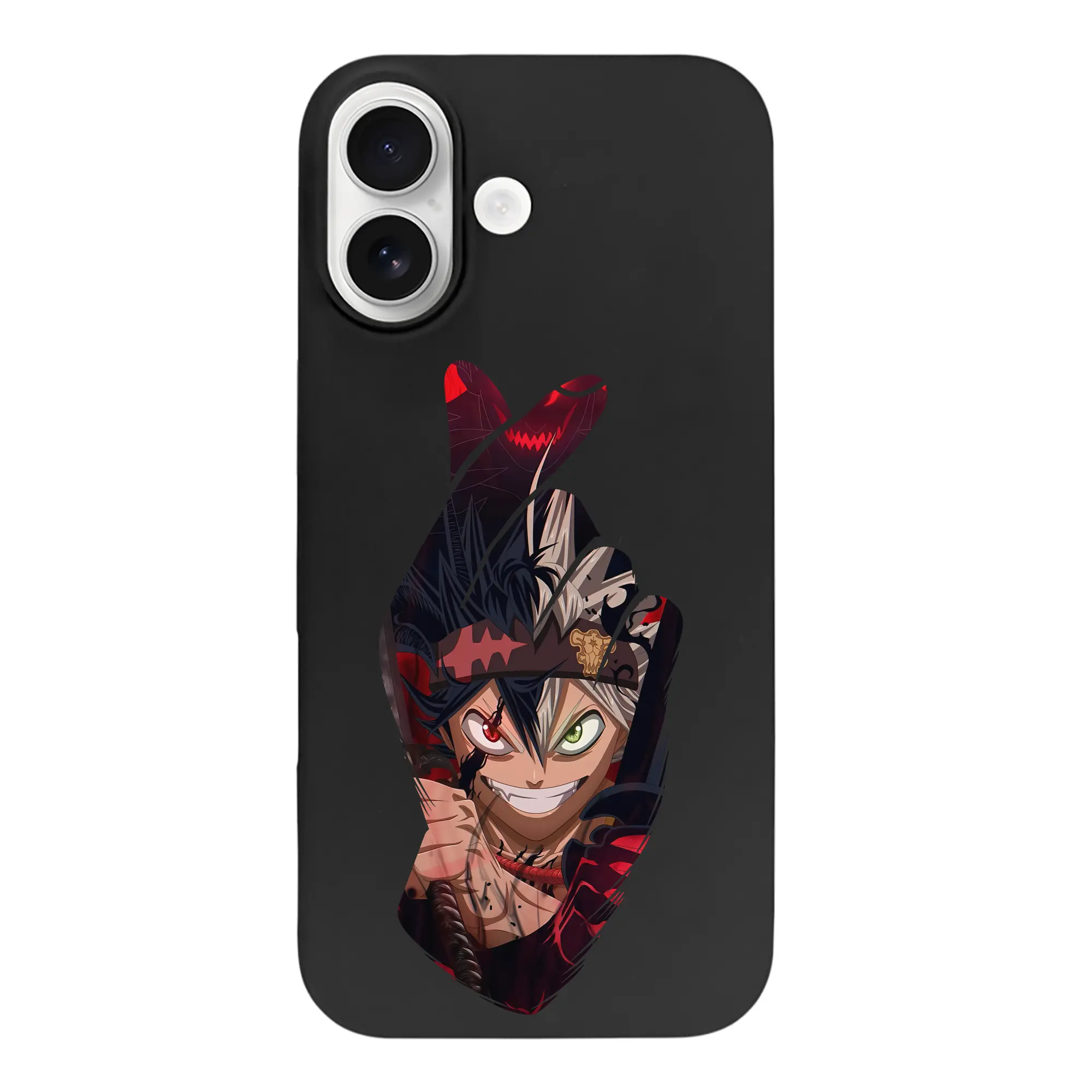 ブラッククローバー グッズ アスタ - iPhone 17 シリーズ シリコンケース 薄型 耐衝撃 指紋防止 ソフトタッチカバー 精密フィット 傷防止 保護ケース iPhone 17/17 Air/17 Pro/17 Pro Max 対応